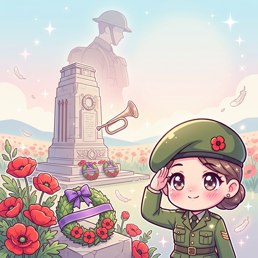 Remembrance Day Chibi preview
