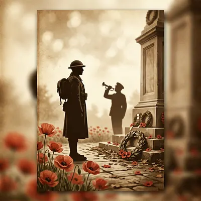 Remembrance Day Sepia Nostalgia preview