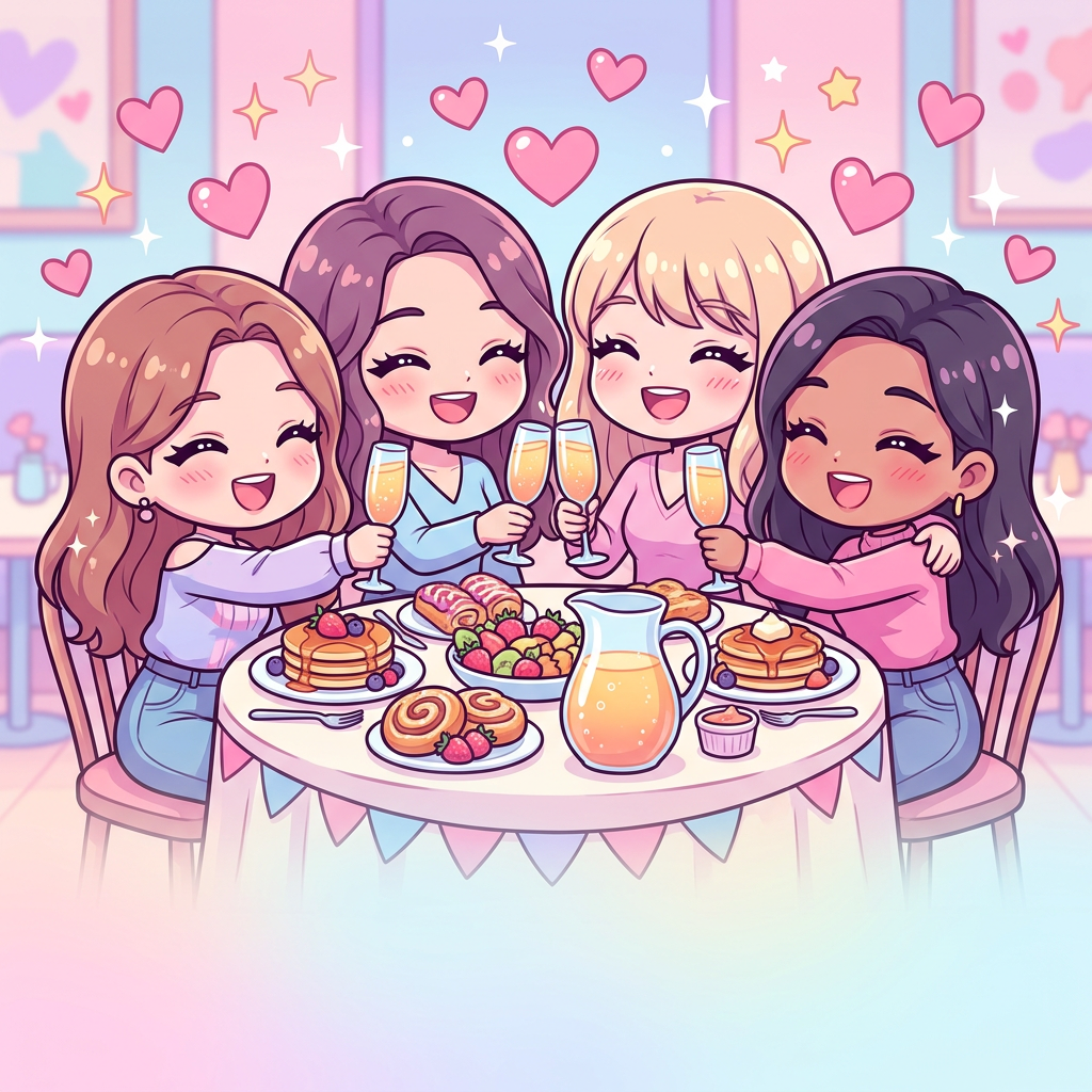 Galentine's Day Friendship Chibi preview