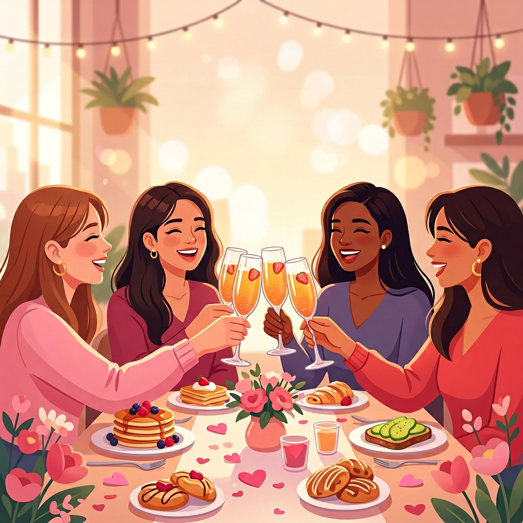 Galentine's Day Friendship Natural Light preview