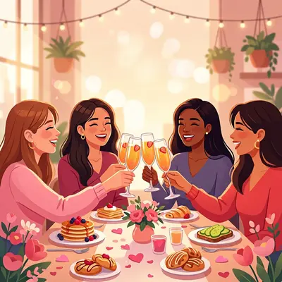 Galentine's Day Friendship Natural Light preview