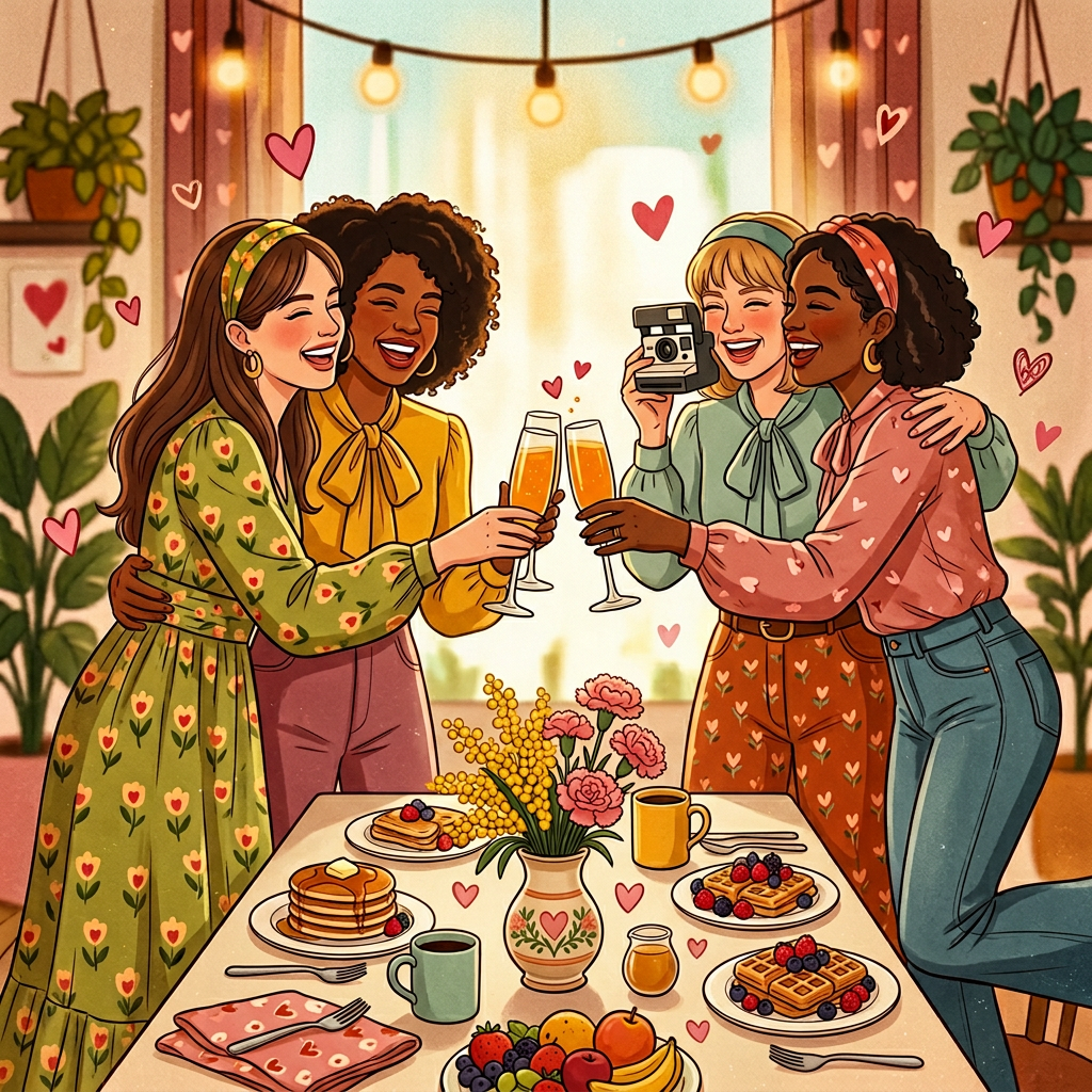 Galentine's Day Friendship Polaroid preview