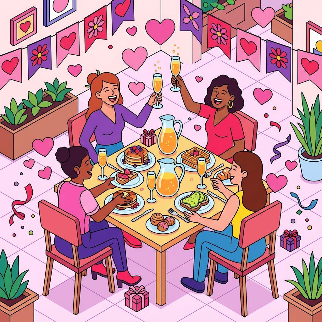 Galentine's Day Friendship Isometric preview