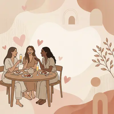 Galentine's Day Friendship Japandi preview