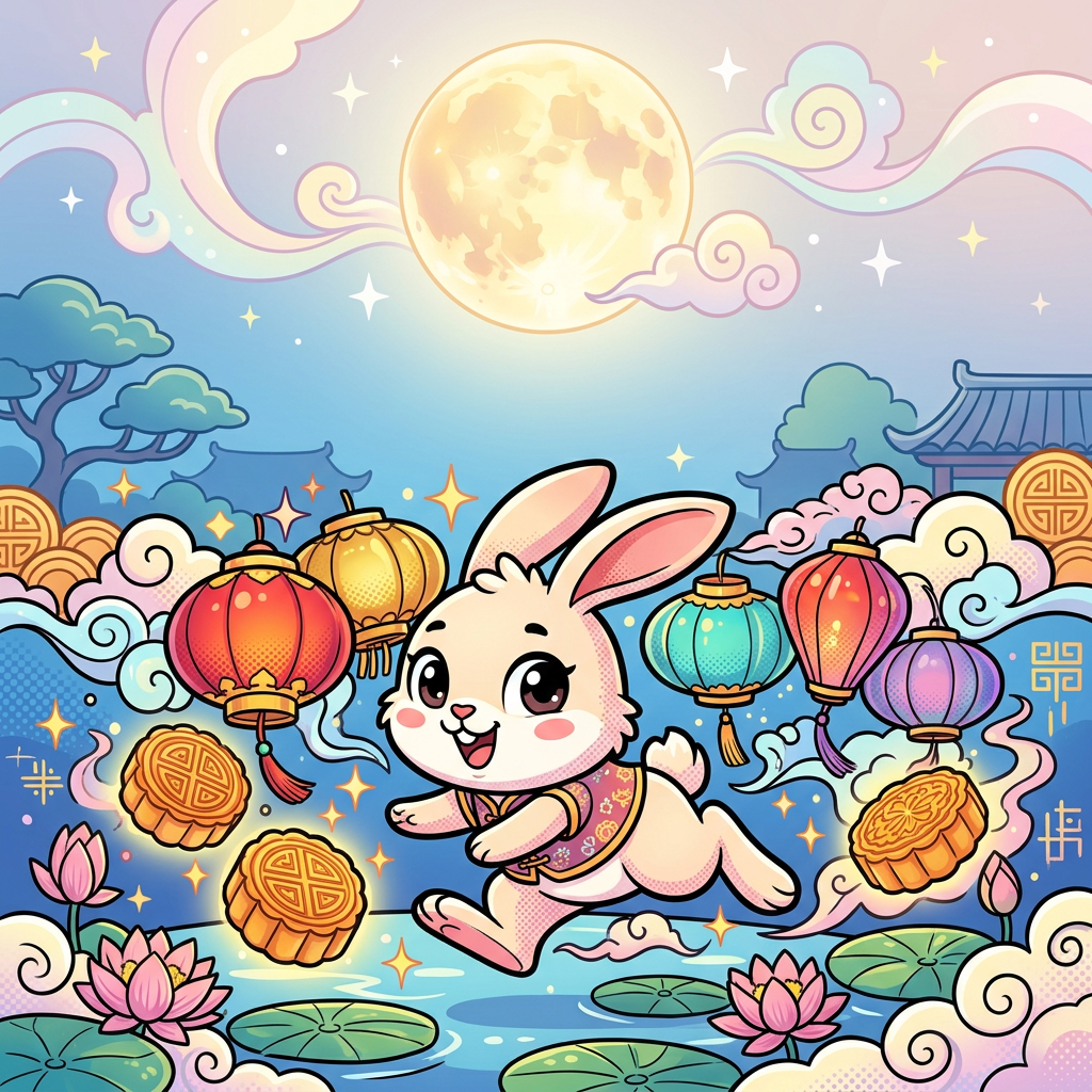 Mid-autumn Festival Kawaii preview