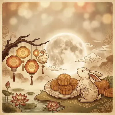Mid-autumn Festival Sepia Nostalgia preview
