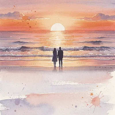 Sunset Love Letters preview