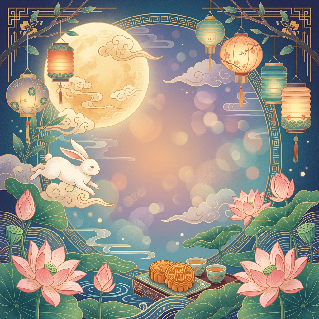 Mid-autumn Festival Studio Shot preview