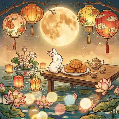 Mid-autumn Festival Polaroid preview