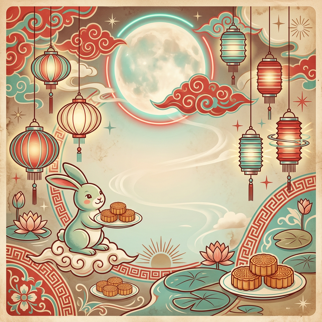 Mid-autumn Festival Retro Diner preview