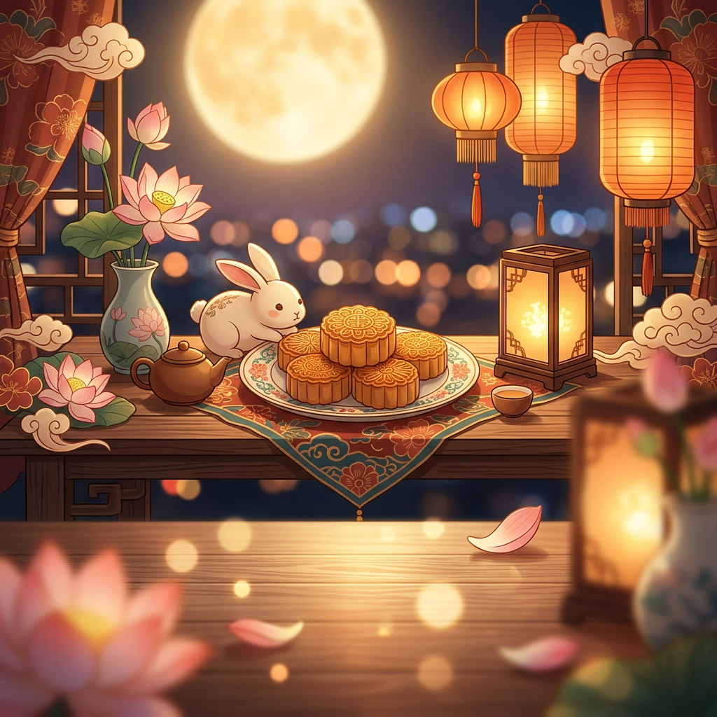 Mid-autumn Festival Natural Light