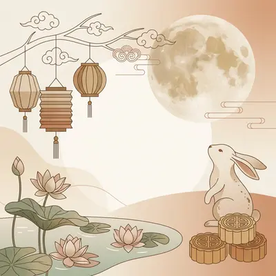 Mid-autumn Festival Japandi preview