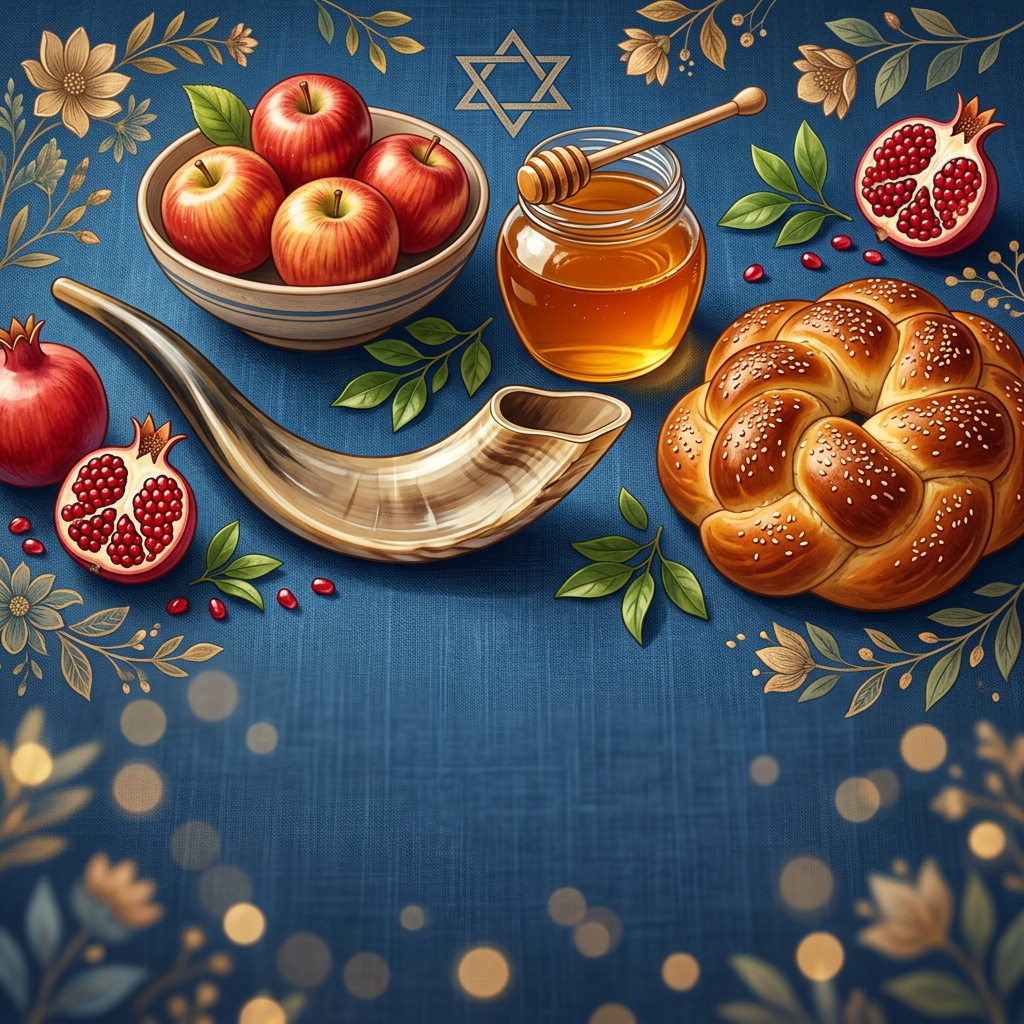 Rosh Hashanah New Year Studio Shot preview