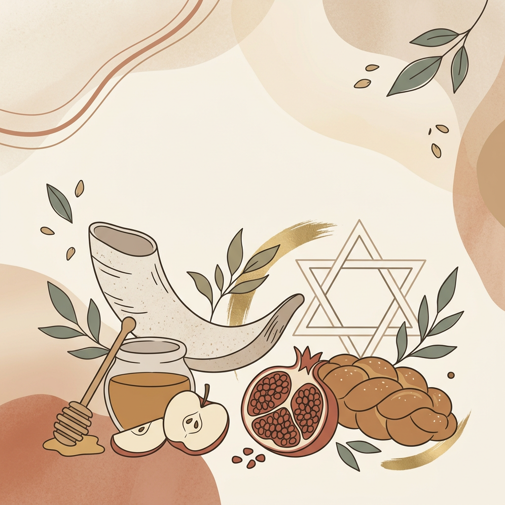 Rosh Hashanah New Year Japandi preview