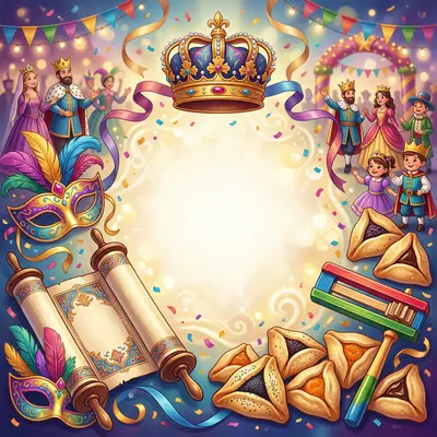 Purim Celebration Studio Shot preview