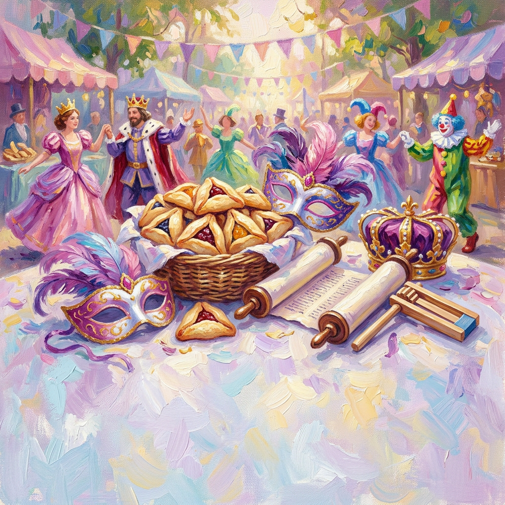 Purim Celebration Impressionist preview