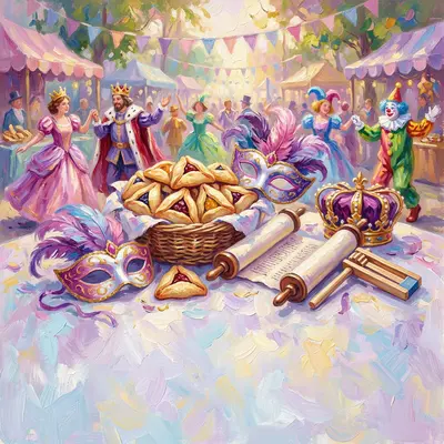 Purim Celebration Impressionist preview