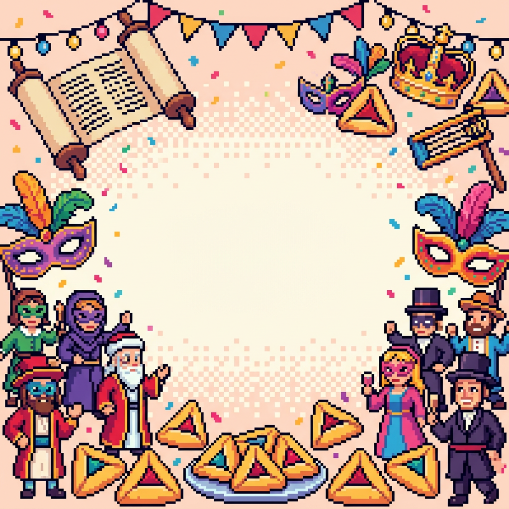Purim Celebration 8-Bit Classic preview
