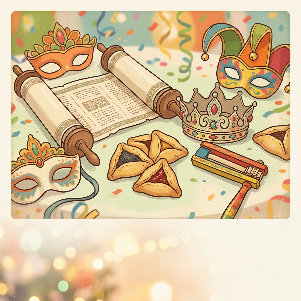 Purim Celebration Polaroid preview