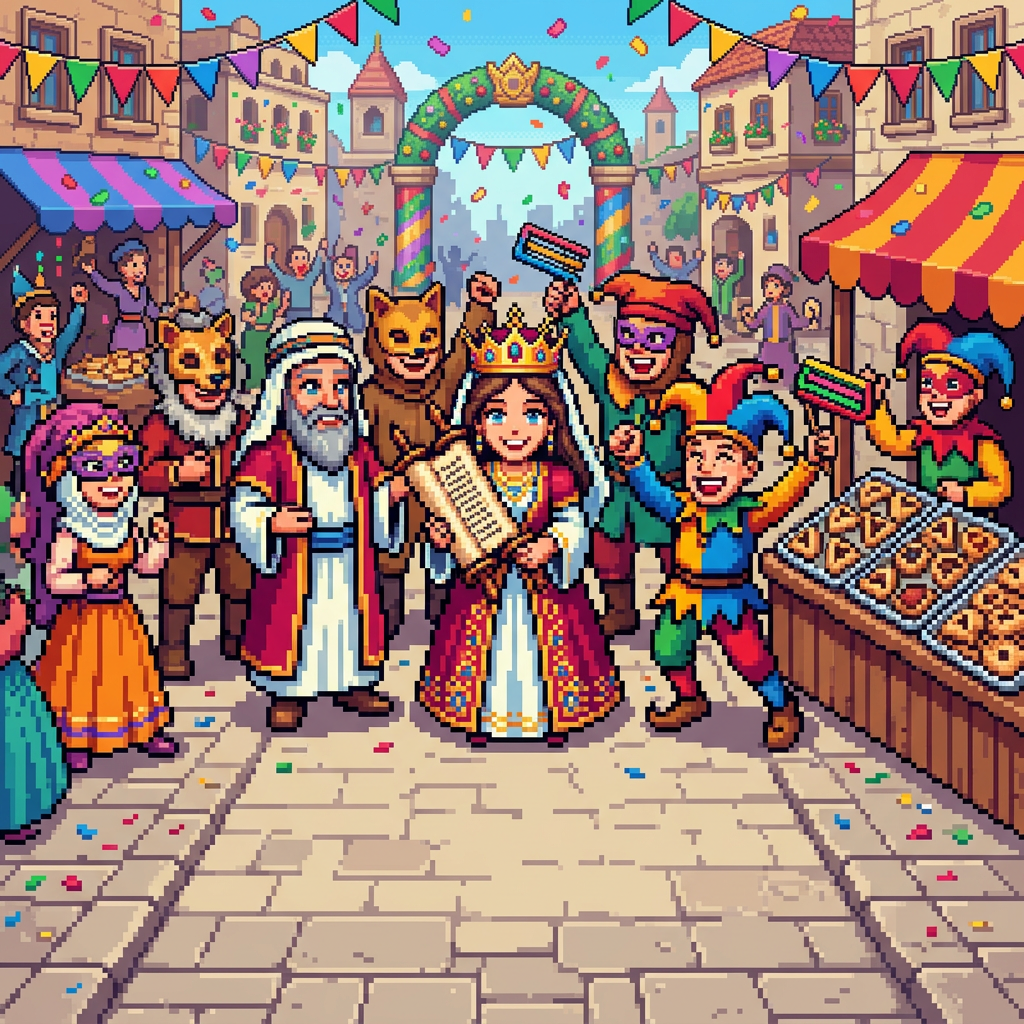 Purim Celebration 16-Bit preview