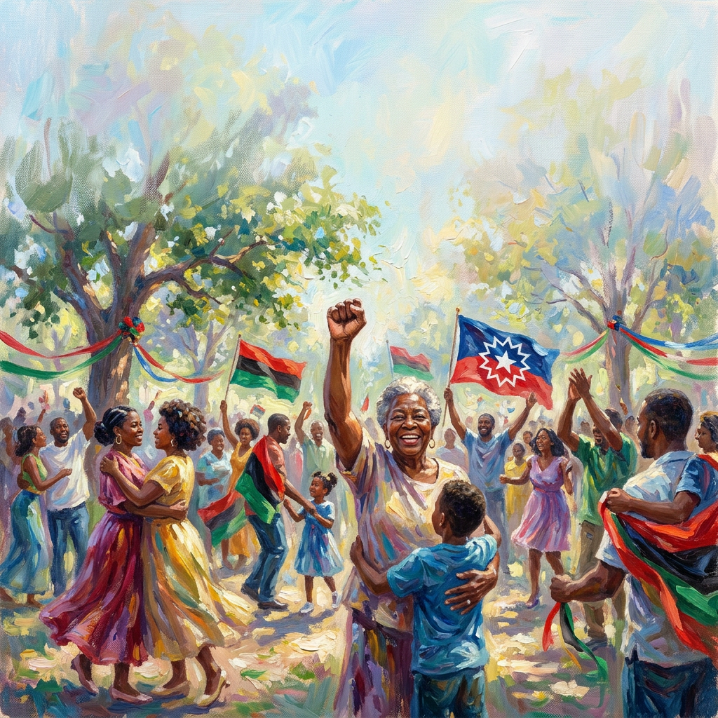 Juneteenth Freedom Impressionist preview