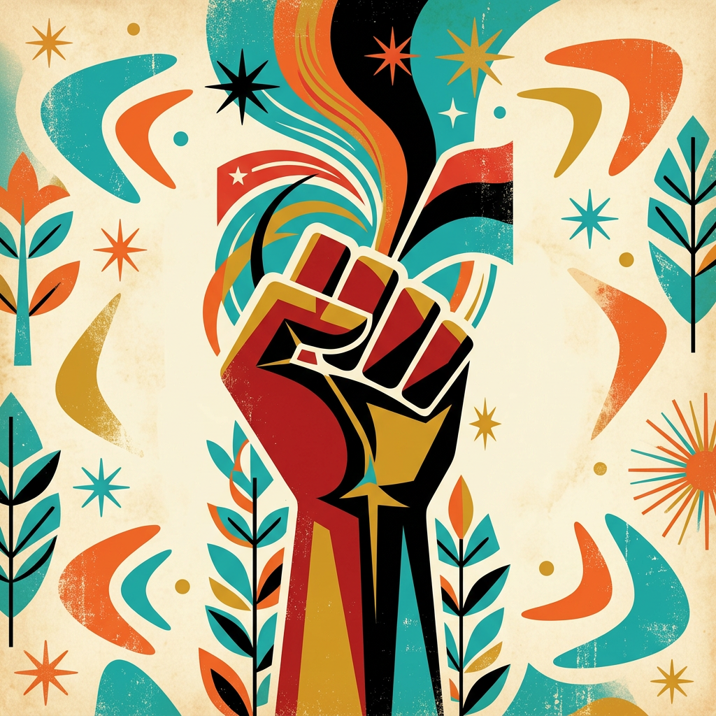 Juneteenth Freedom Mid-Century preview