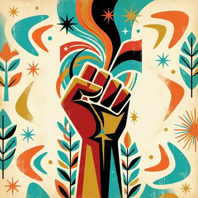 Juneteenth Freedom Mid-Century preview