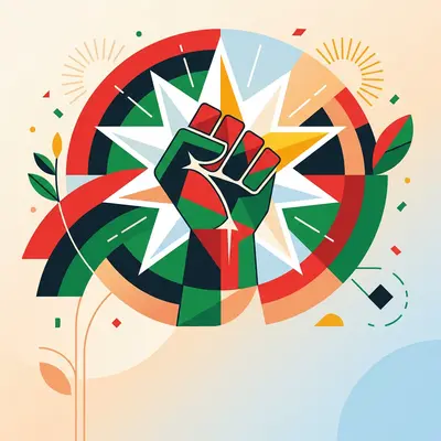 Juneteenth Freedom Clean Lines preview