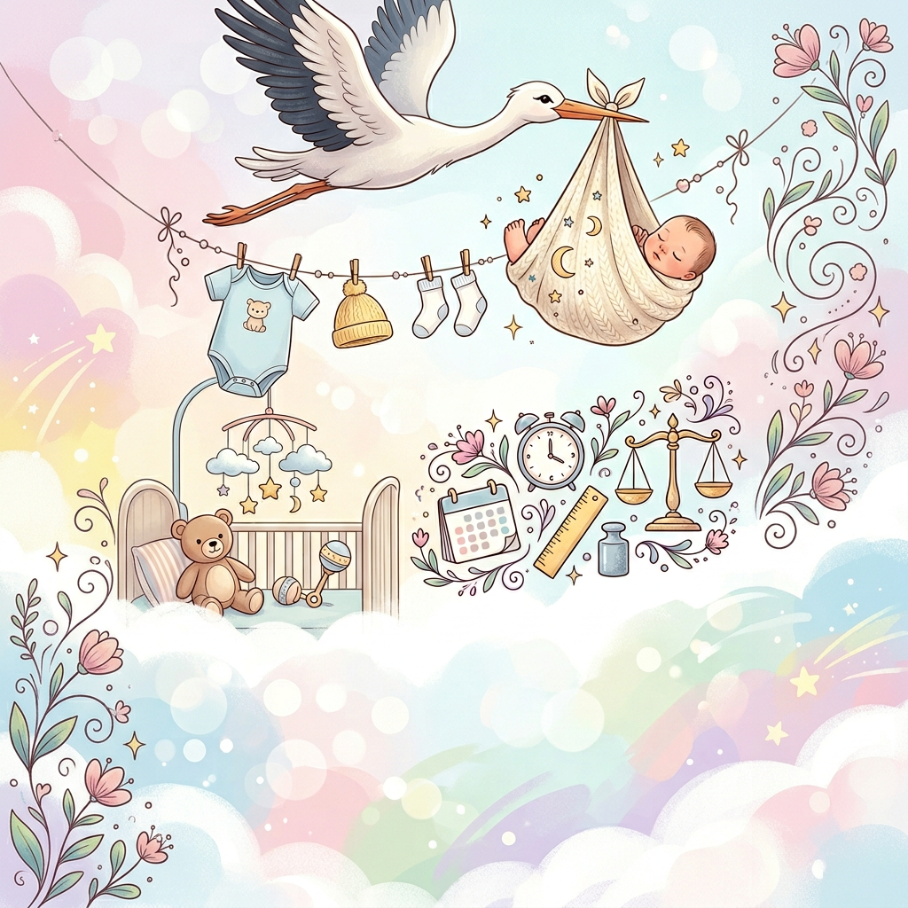 Birth Announcement Studio Shot preview