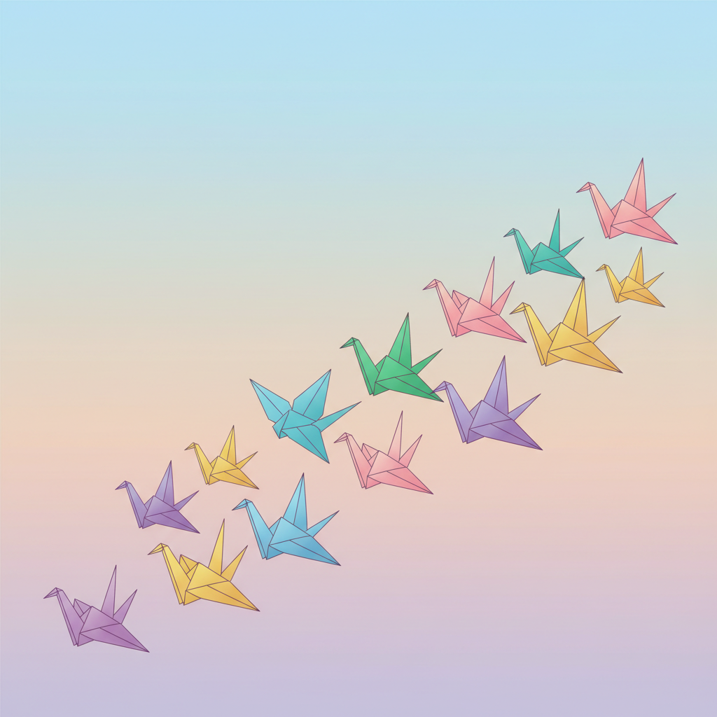 Paper Crane Thanks preview