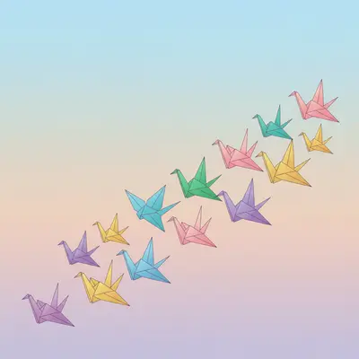 Paper Crane Thanks preview