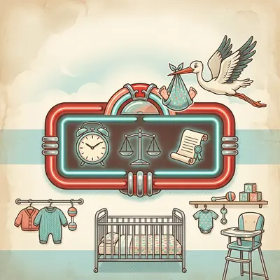 Birth Announcement Retro Diner preview