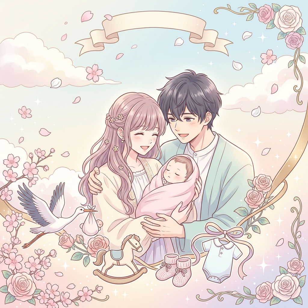 Birth Announcement Shojo preview