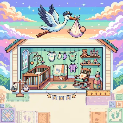 Birth Announcement 16-Bit preview