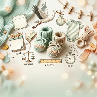 Birth Announcement Macro Detail preview