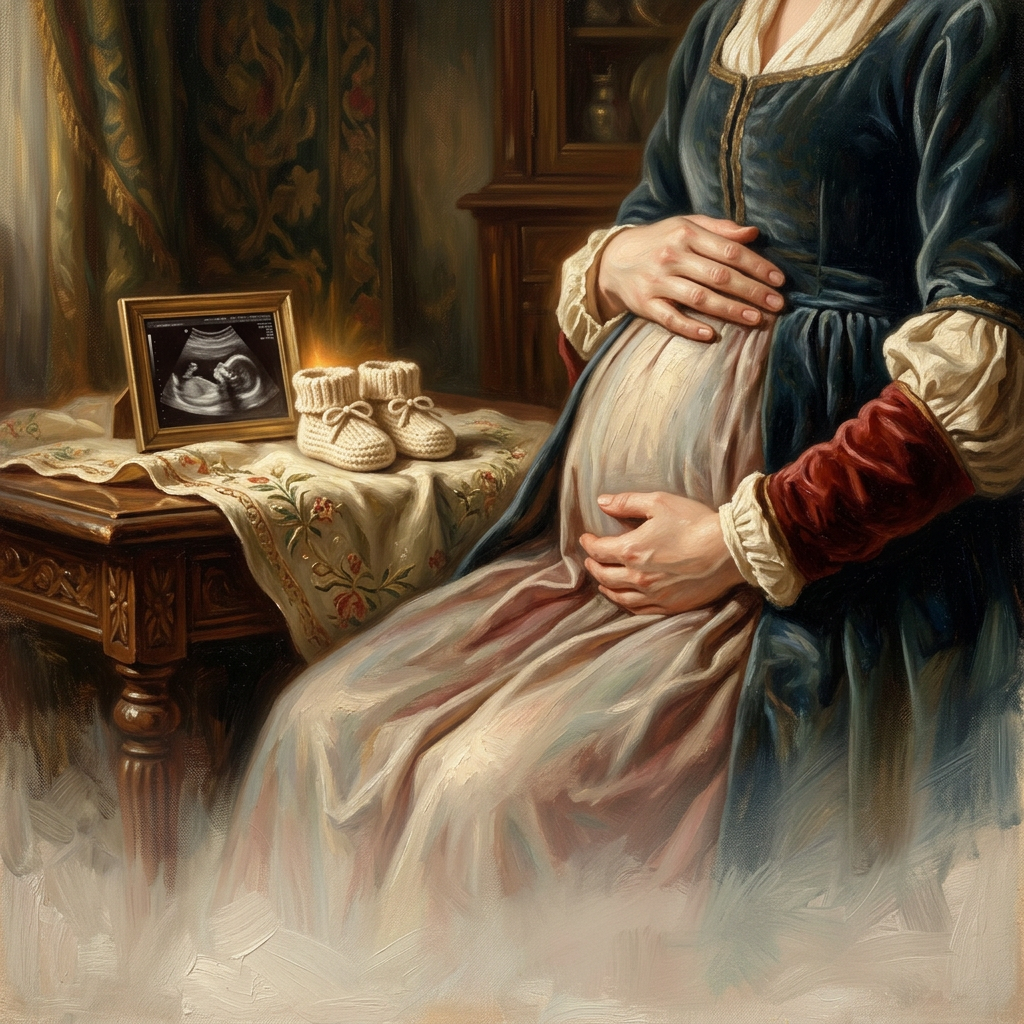 Pregnancy Announcement Classical preview
