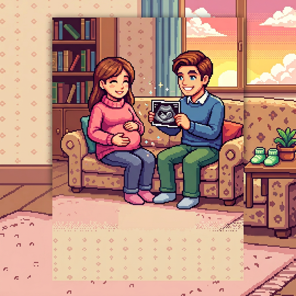 Pregnancy Announcement 16-Bit preview