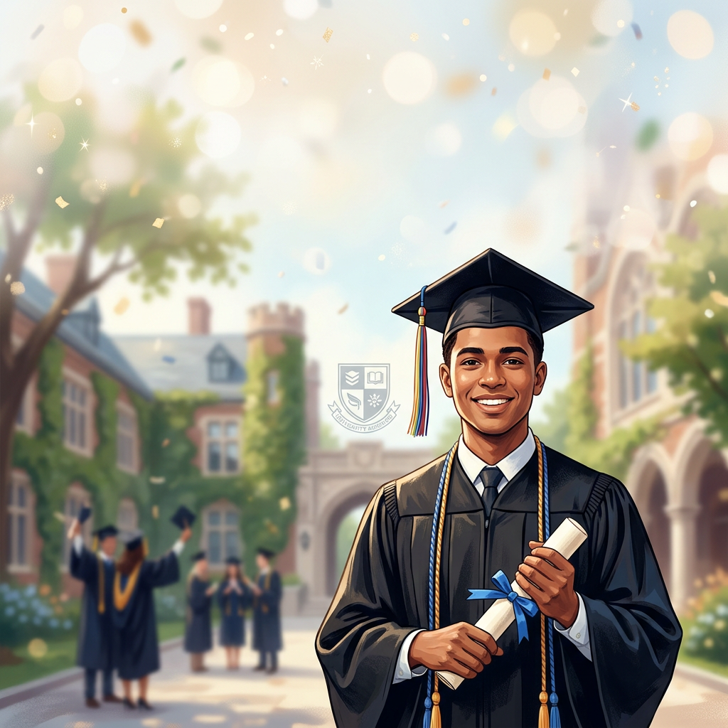 Graduation Announcement Studio Shot preview