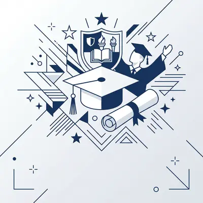 Graduation Announcement Clean Lines preview