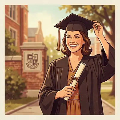 Graduation Announcement Polaroid preview