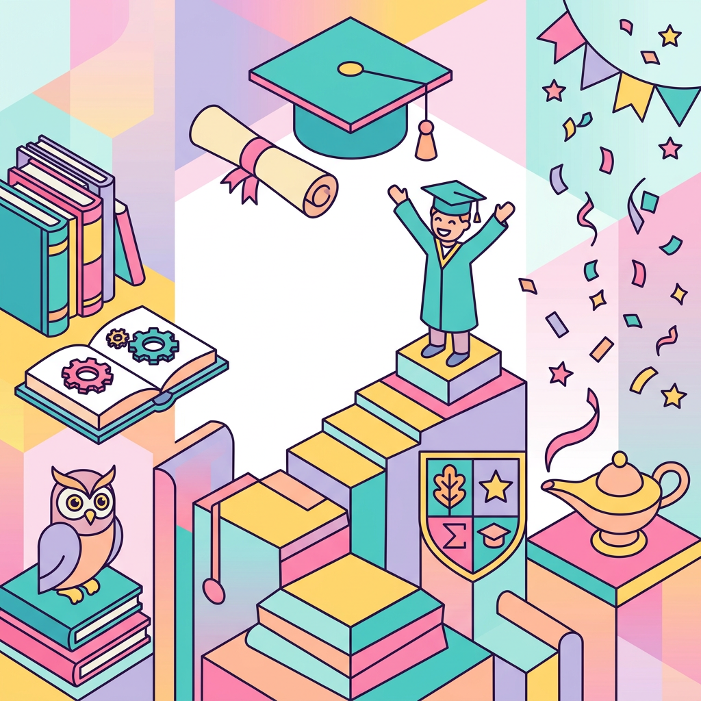 Graduation Announcement Isometric preview
