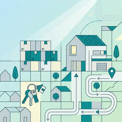 Moving Announcement Clean Lines preview