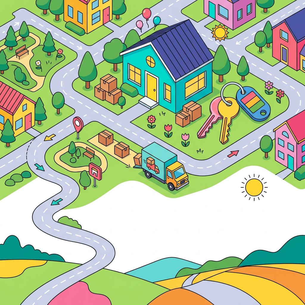 Moving Announcement Isometric preview