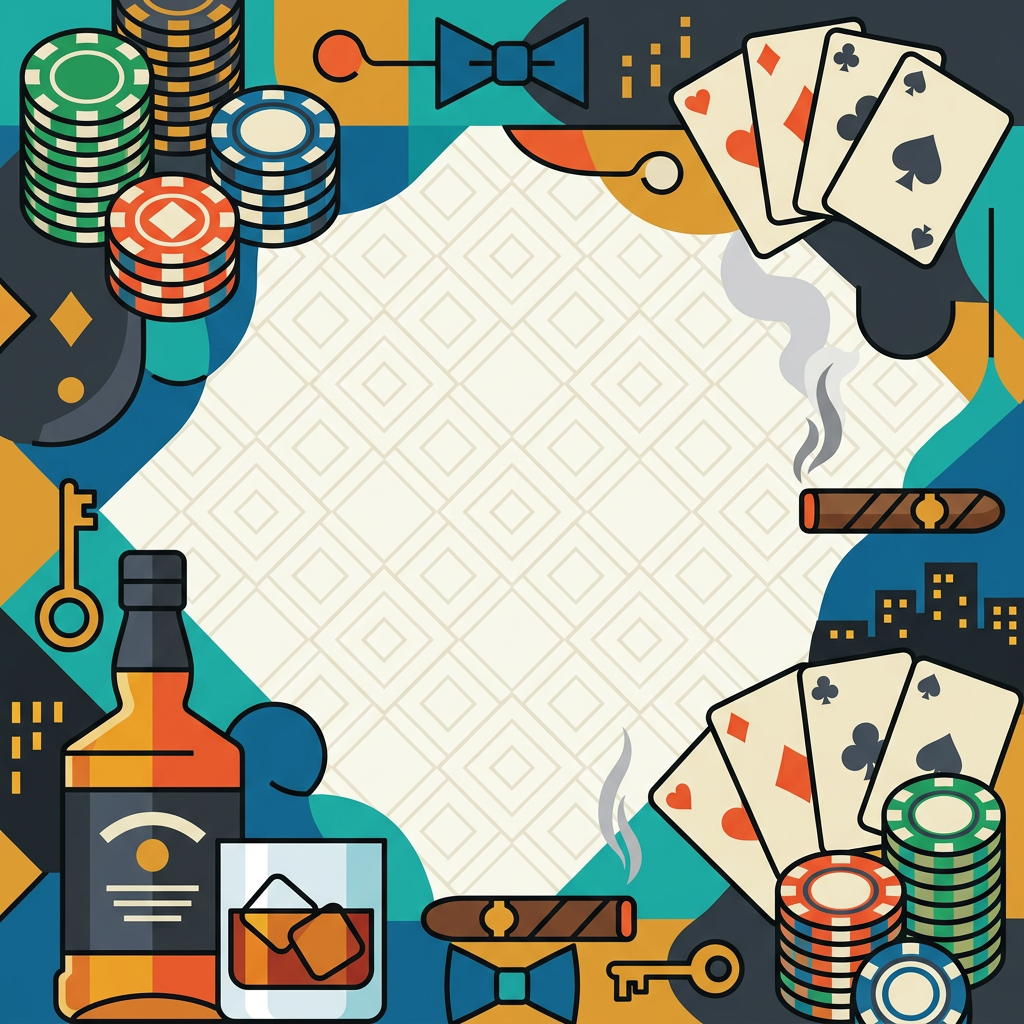 Bachelor Party Flat Design preview