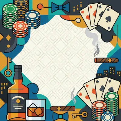 Bachelor Party Flat Design preview