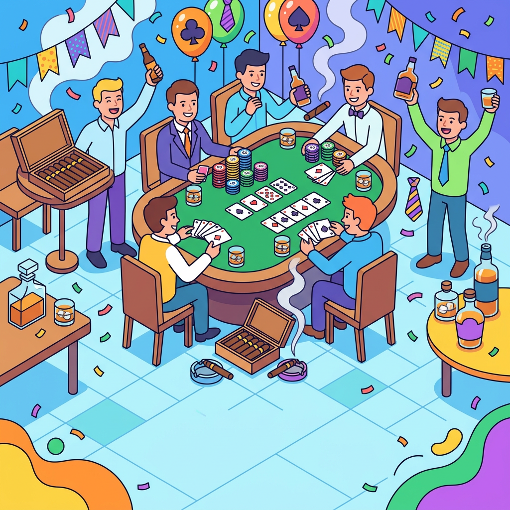 Bachelor Party Isometric preview