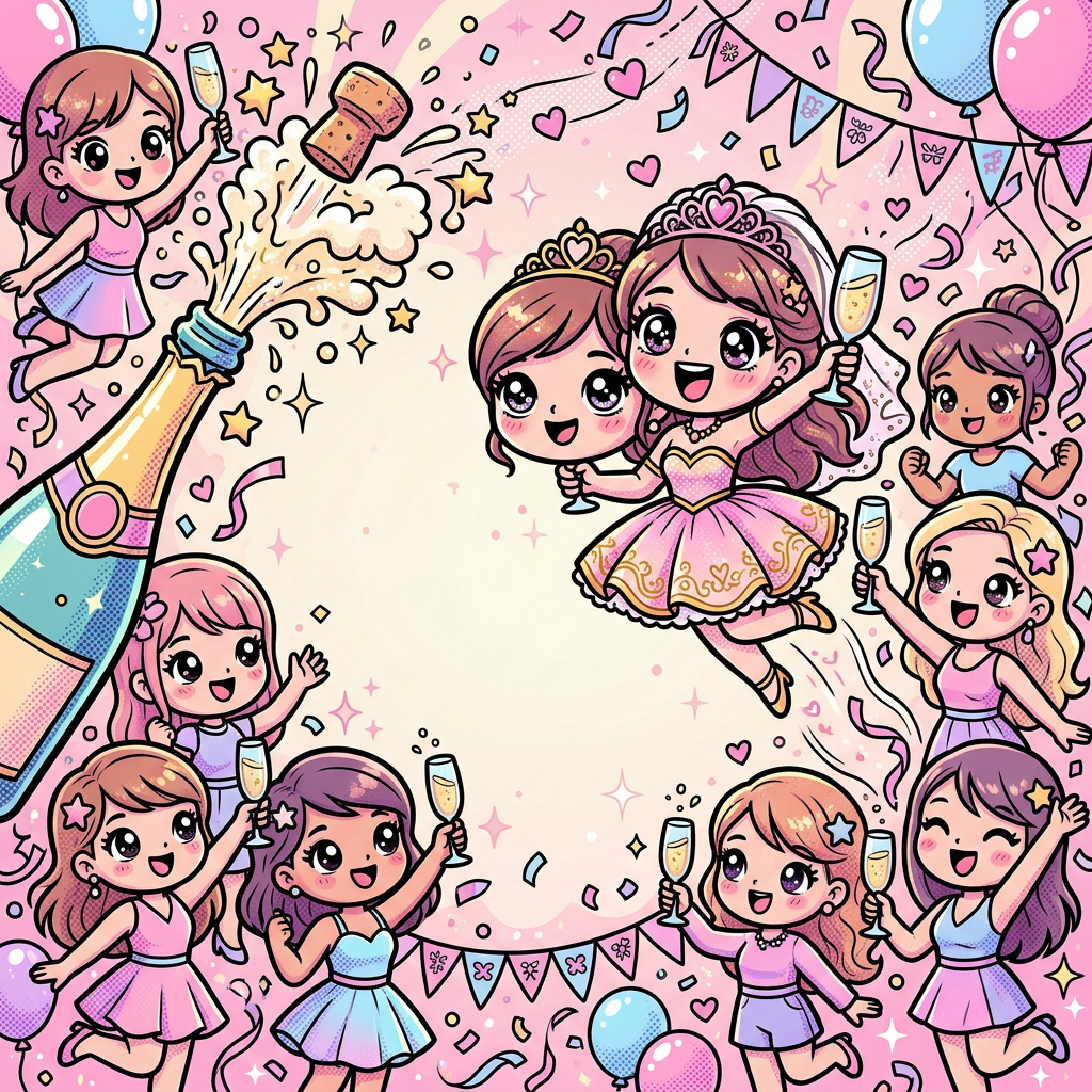 Bachelorette Party Kawaii preview