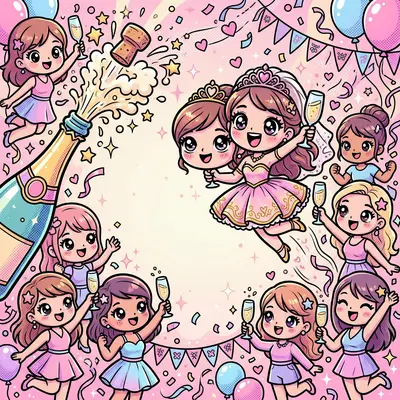 Bachelorette Party Kawaii preview