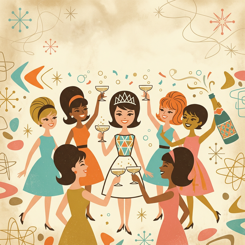 Bachelorette Party Mid-Century preview