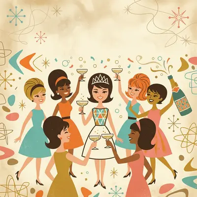 Bachelorette Party Mid-Century preview